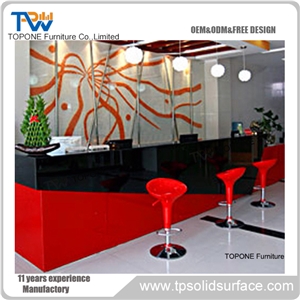Fashion and Modern Led Commercial Reception Bar Counter for Sale