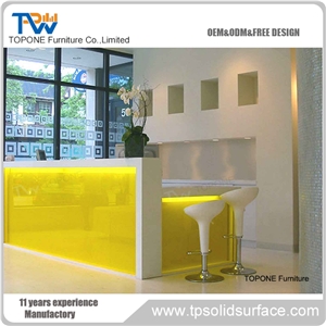 High Quality Solid Surface Reception Counter