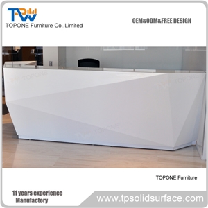 High Quality Solid Surface Reception Counter