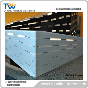 High Quality Solid Surface Reception Counter