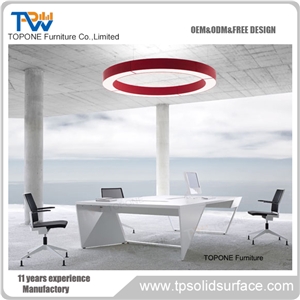 Modern Corian Meeting Table Design White Conference Tables