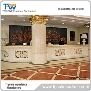 Modern Table Top Design Reception Desk Reception Counter