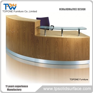 Solid Surface Top Reception Desk