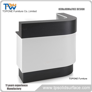 Surface Simple Design Used Reception Desk Salon Reception Counter