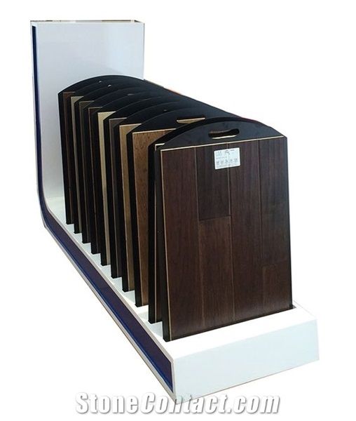 Showroom Sample Board Display Racks For Hardwood