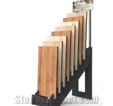 Stacker Wooden Display Racks for Marble Tile Hardwood Tile Stands