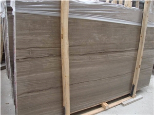 Grey Wooden Vein Marble Panel Tile,Floor Pattern Covering Slab