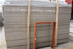Grigio Elegante Marble Slab,Athen Grey Wooden Vein Marble Panel Tile Machine Cutting to Size