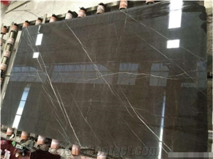 Pietra Gray Marble Slab Machine Cutting Panel Tile,Iran Grey Marble