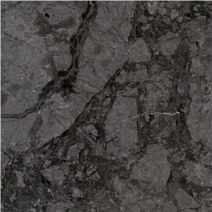 Rolex Grey Marble Slabs Wall Tiles, Turkey Grey Marble Floor Covering