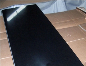 Shanxi Black Granite Bar Top Polished,Bench Top Customized Reception Countertop