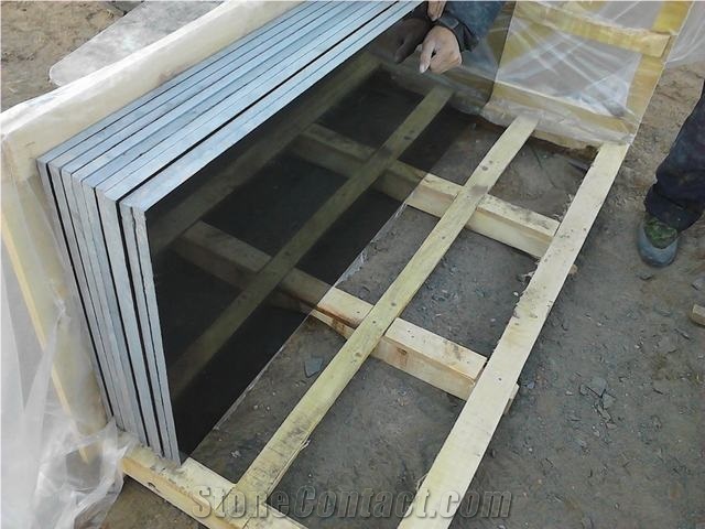Shanxi Black Granite Panel Floor Covering Project Packing,Nero Pattern Tile