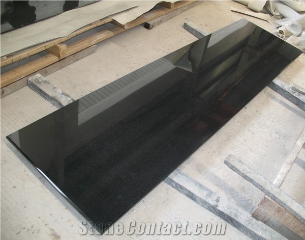 Shanxi Black Granite Polished Interior Step,Stairs for Stepping Building Stone