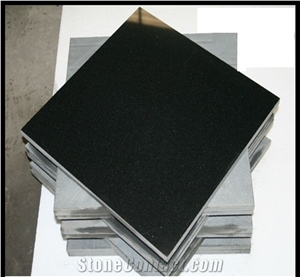 Shanxi Black Granite Slab Machine Cutting Nero Absolute Black Panel Tile High Quality Factory Price