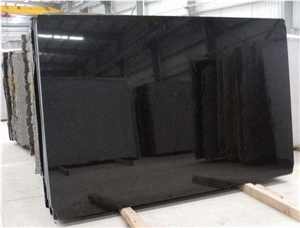 Shanxi Black Granite Slab Machine Cutting Nero Absolute Black Panel Tile High Quality Factory Price
