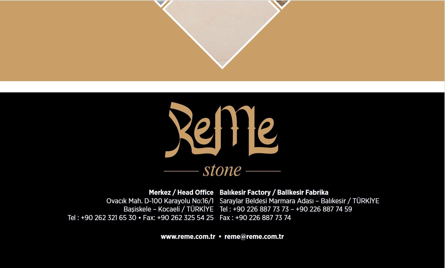Reme stone