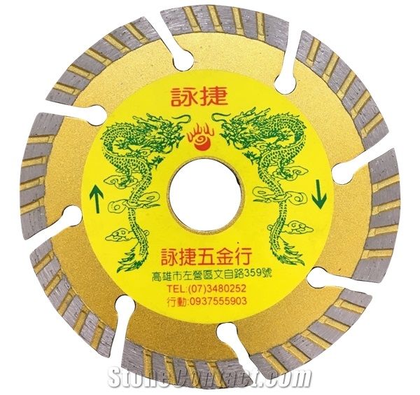 Made in Taiwan Diamond Circular Saw Blade for Granite Cutting