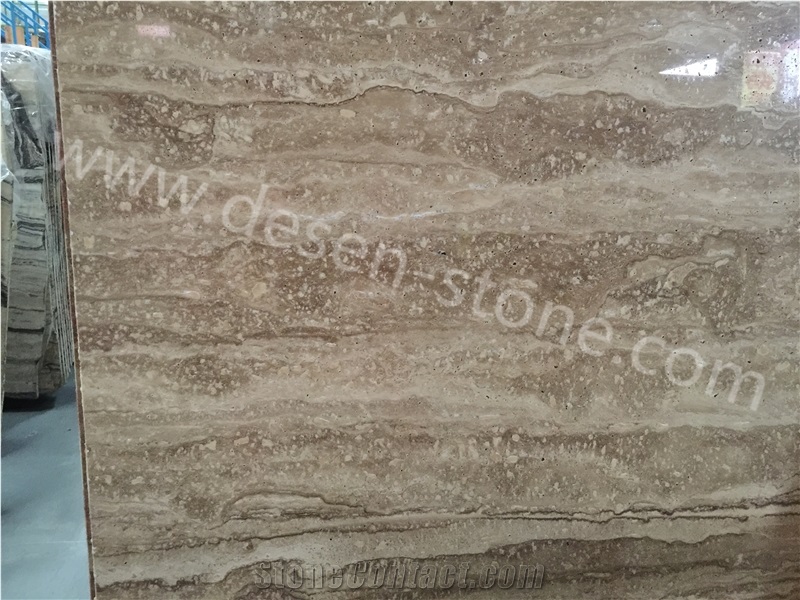 Balikesir Brown/Coffee/Noce/Walnut Travertine Stone Slabs&Tiles Floor