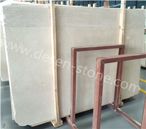 Crema Marfil Classic/Spanish Beige Marble Stone Slabs&Tiles for Countertop