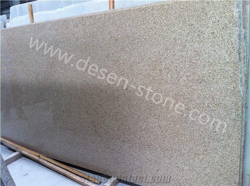 G682 Granit Padang Gelb/Gold Leaf/Sand Gold Granite Stone Slabs&Tiles