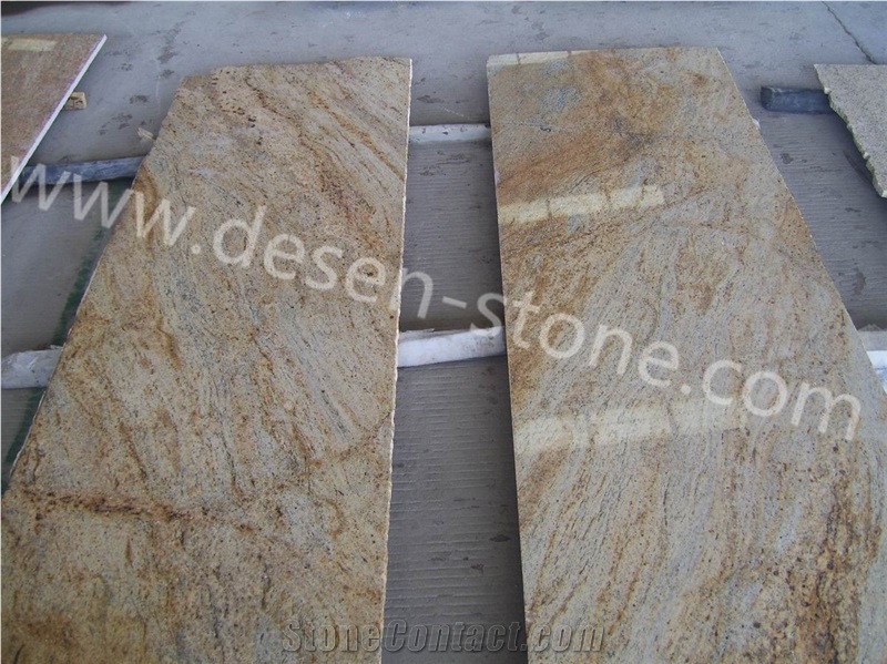 Indian Yellow/India Yellow/Giallo Madura Granite Stone Slabs&Tiles