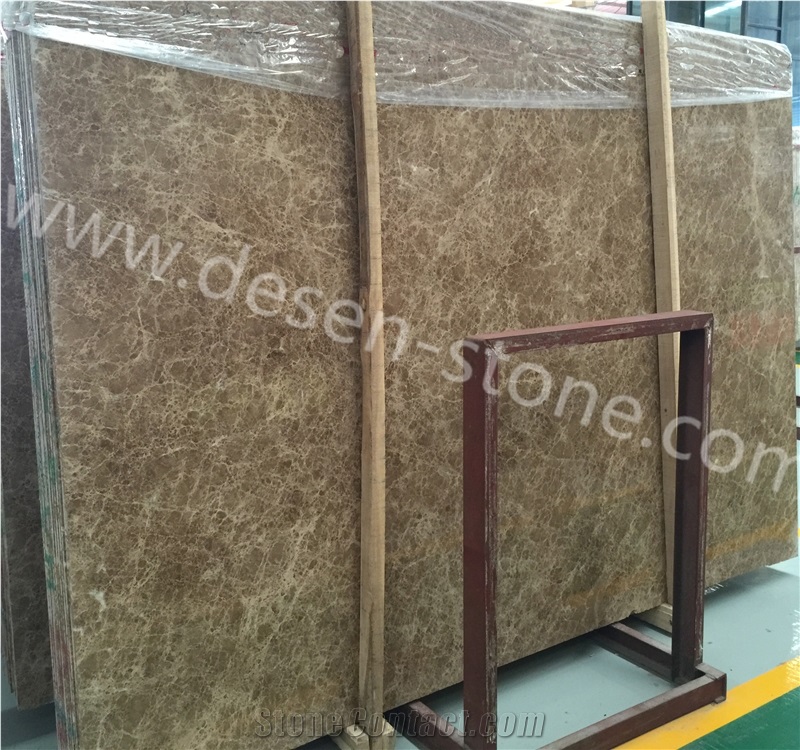 Light Crystal Emperador Marble Stone Slabs&Tiles Walling Covering