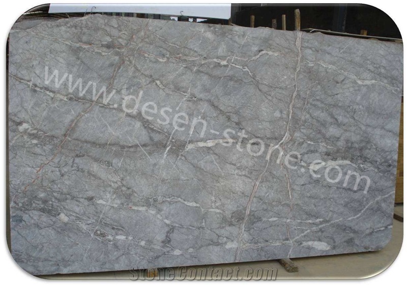 Pascal Grey/Pascal Gray/New Fior Di Pesco Marble Stone Slabs&Tiles