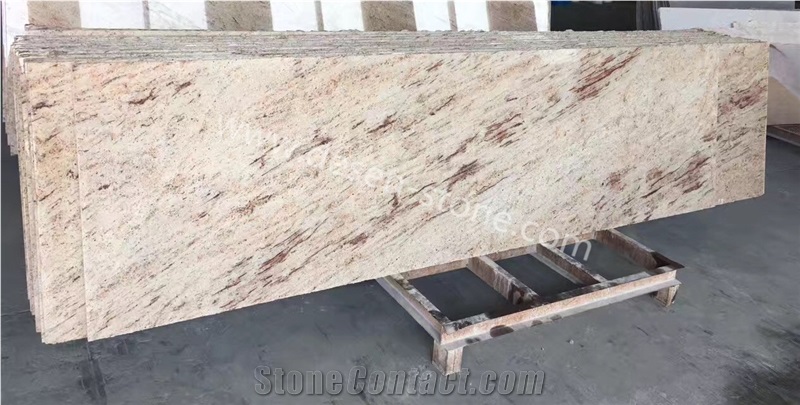 Sivakasi Ivory Brown/Shivakashi Ivory Granite Stone Slabs&Tiles Liners