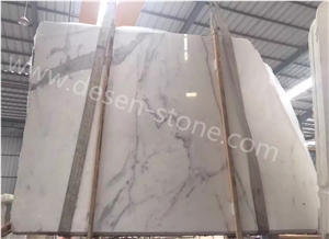 Statuario Bianco/Statuary Venato Marble Stone Slabs&Tiles for Countertops
