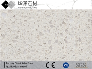 H909 Diamond White Artificial Quartz Stone Slab&Tiles