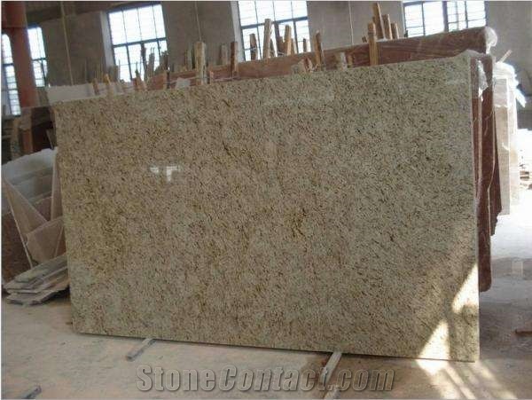 Importing Golden Granite Big Slabs for Hot Selling