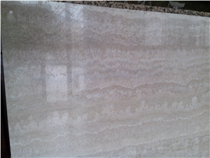 Popular Building Materials Beige Travertine Marble Stone Color