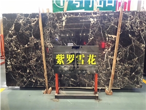 Rosso Levanto Snow Flower Marble Slab&Tiles for Decoration