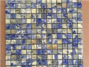 Squar Marble Mosaic Tile Polished 10mm 12"X12" for Kitchen, Washroom