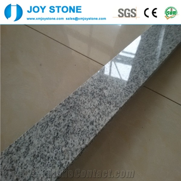 G603 Granite Light Grey Cut to Size Skirting Stairs