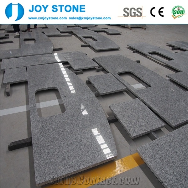 G603 Granite Worktop Jiangxi Light Gray Polished Kitchen Countertop