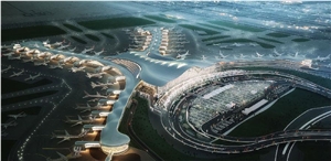Abu Dhabi International Airport -G654 for Square Floor Tile