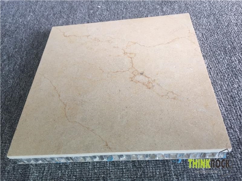 Beige Marble Honeycomb Panel