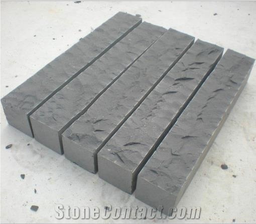 Black Basalt Curbstone Kerbstone for Outdoor Paving