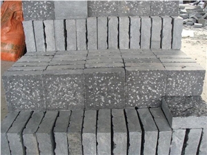 Black Basalt Granite Cobblestone for Paving and Pavement Stones