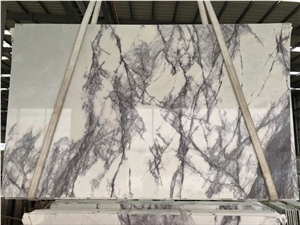 China Lilac White Marble Slab & Tiles Suppliers