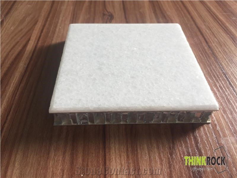 Crystal White Marble Composite Panel