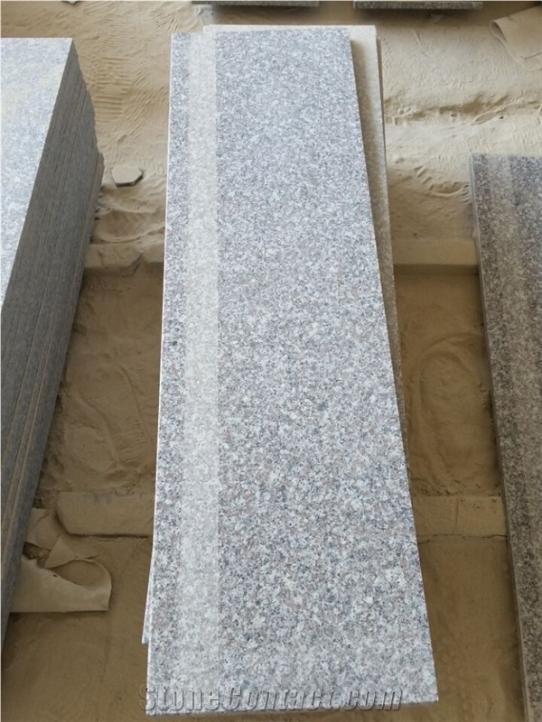 G664 Bainbrook Brown Granite Steps Stairs Treads with Anti-Slip Strip