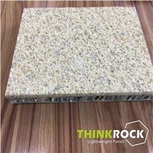 G682 Yellow Granite Aluminum Honeycomb Panel for Wall