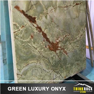 Green Luxury Onyx Slabfor Decoration Design