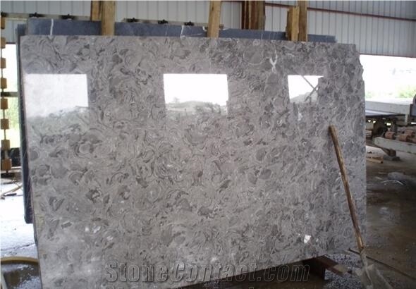 King Flower Marble China Grey Marble Slab&Tiles Overlord Flower Marble