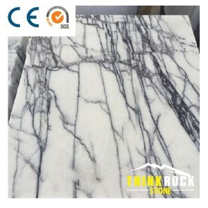 Milas Lilac White Marble Tile on Sale