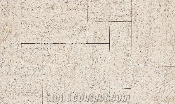 Natural Cream Travertine Castle Stone for Home Wall Cladding Pavers