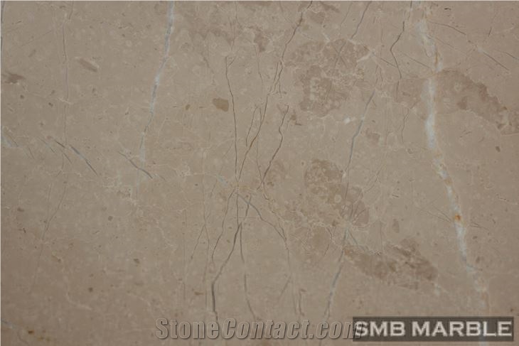 Nova Beige Marble Slab Used in Building Stone Fireplaces Stairs