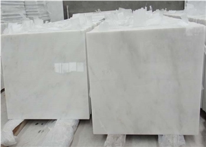 Polished Oriental White Marble Tile Slabs for Kitchen